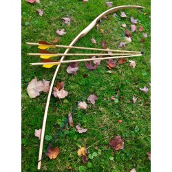 Bow & Arrow You-Finish Combo - 71" Longbow + 3 Arrows