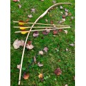 Bow & Arrow Combo - 71" Longbow + 3 Arrows
